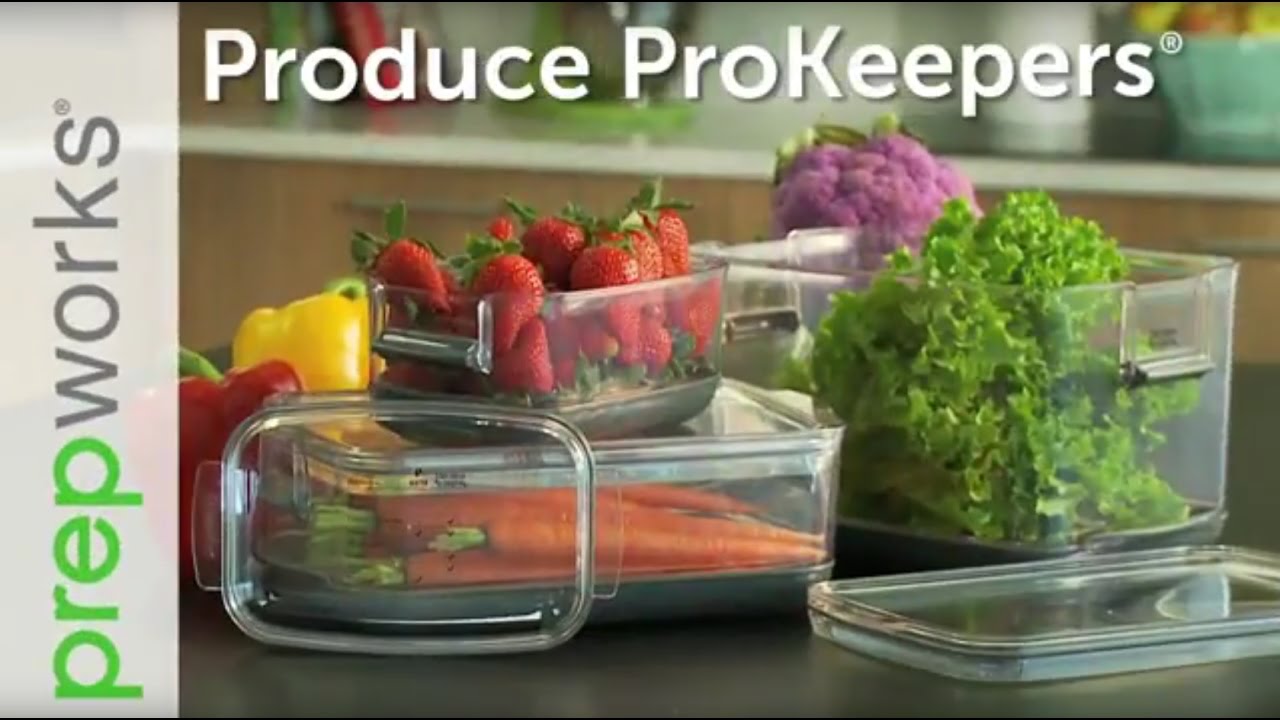 Prepworks Produce ProKeepers - YouTube