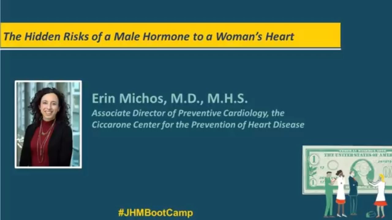The Hidden Risks of A Male Hormone to a Woman’s Heart | Erin Michos, M.D., M.H.S. - YouTube