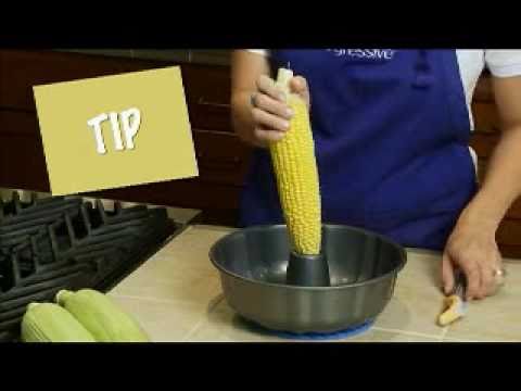 Cooking Demo for the Corn Stripper from Progressive International - YouTube