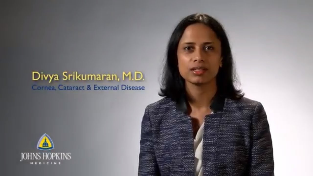 Dr. Divya Srikumaran | Cornea and Cataract Specialist - YouTube