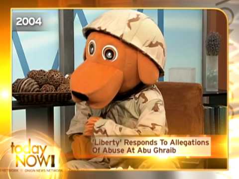 YouTube - Pentagon Reports Army Mascot 'Liberty' Killed in Iraq