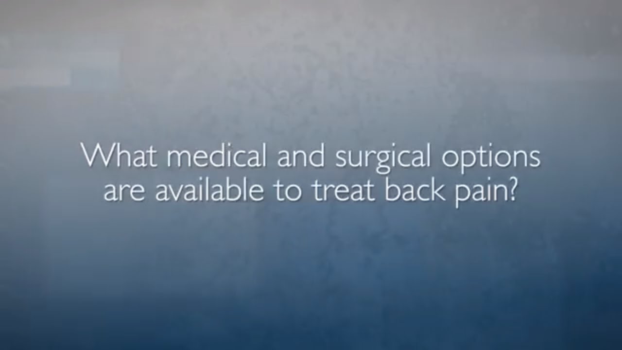 Back Pain Treatment and Rehabilitation Options | FAQ With Dr. Akhil Chhatre - YouTube