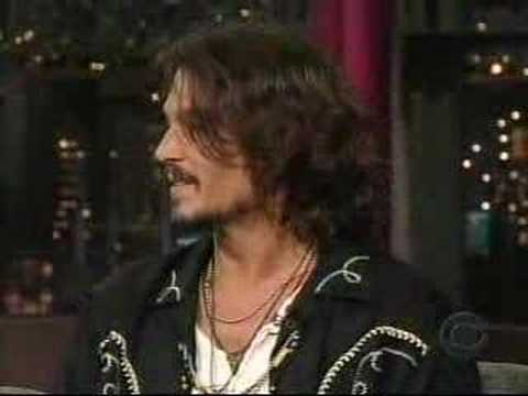 YouTube - Johnny Depp On Letterman Part 1