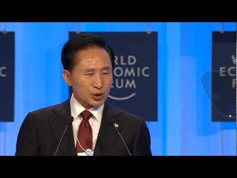 Davos Annual Meeting 2010 - Lee Myung-Bak, President of the Republic of Korea