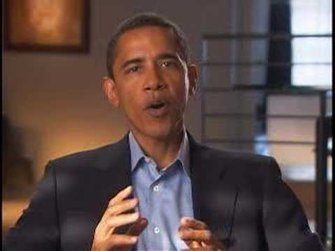 YouTube - Barack Obama: My Plans for 2008