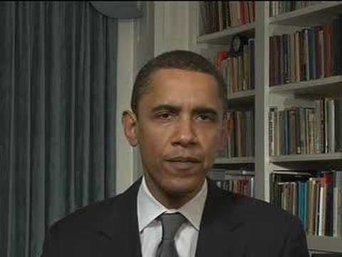 YouTube - Barack Obama's response to Bush's final State of the Union